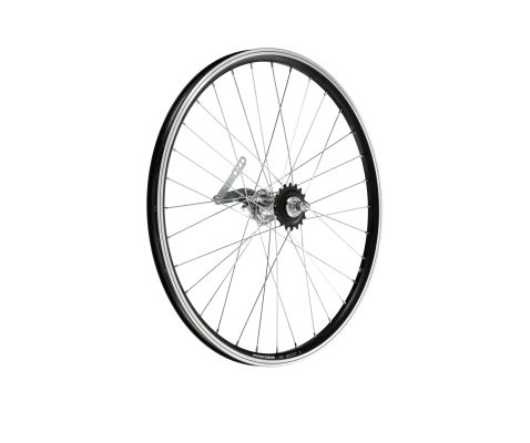 Zadné bicyklové koleso 24" V-brake torpedo
