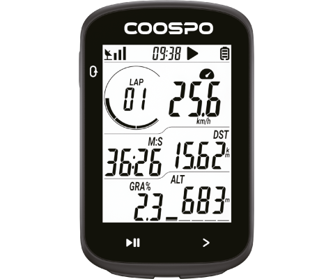 Cyklistický cyklopočítač COOSPO CS300