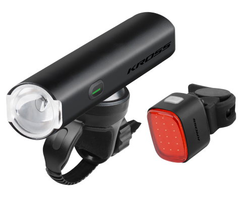 Sada cyklistických svetiel BLAST SET 1500/50 lm