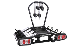 STOJAN NA PREPRAVU 4 BICYKLOV MONTOVANÝ NA HÁK