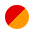 červená oranžová